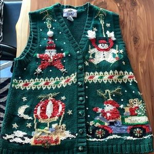 Ugly Christmas sweater vest